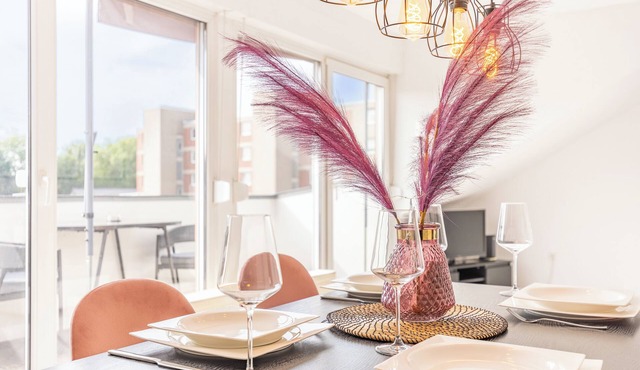 Apartment Gladbeck Large 2-room apartment with balcony near MoviePark & Arena AufSchalke