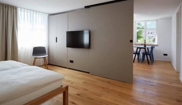 Apartment Höri, 39qm, 1 Schlafzimmer, 1 Wohn-/Schlafzimmer, max. 3 Personen