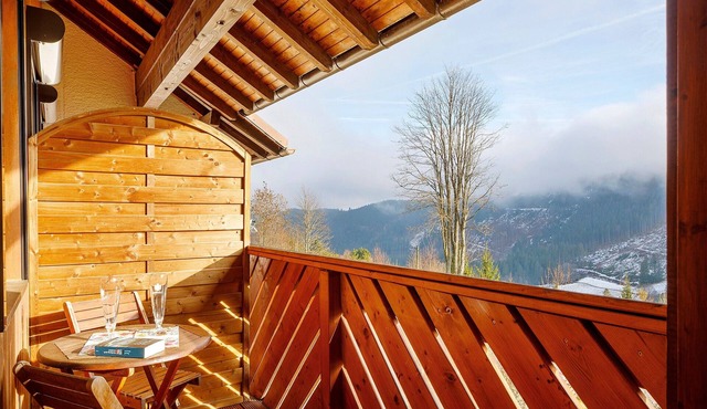Apartment 'Haus Wintersonne - FeWo Libelle' with Shared Garden, Balcony and Wi-Fi