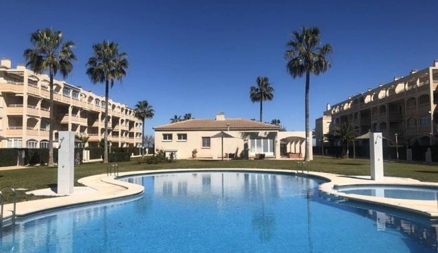 Apartment in Denia, near beach, 2 bedrooms, air-conditioned