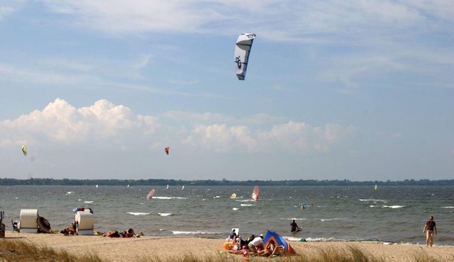 Apartment Inselblick on the Baltic Sea beach