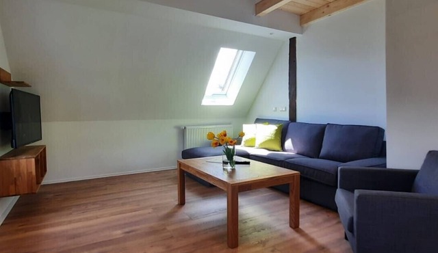Apartment 'Kornkammer' with Shared Garden, Balcony and Wi-Fi
