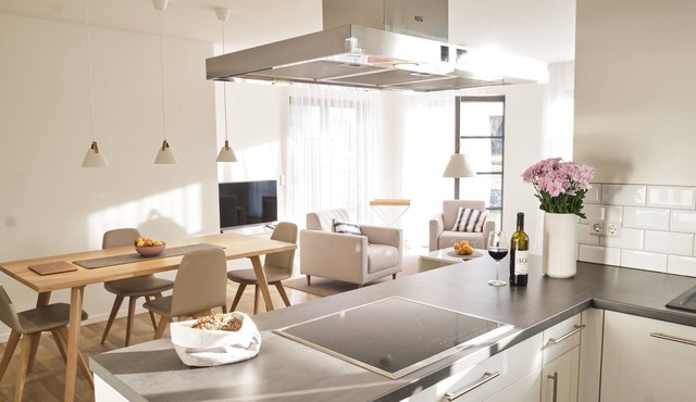 Apartment mit Terrasse - Georg Händel - Inseldomizil Stolpe - Urlaub Unter Reet auf Usedom