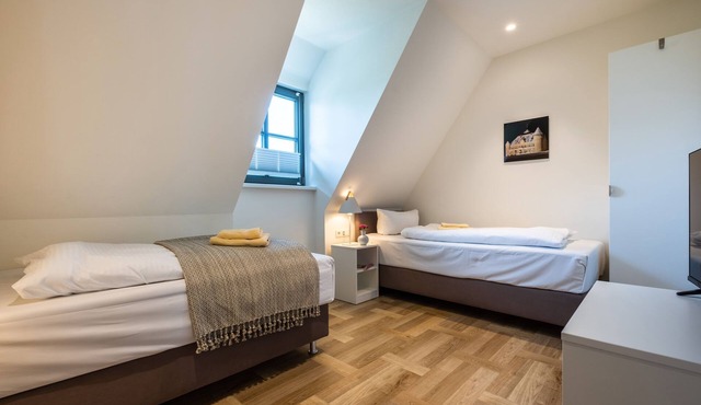 Apartment mit Balkon - Carl Nielsen - Inseldomizil Stolpe - Urlaub Unter Reet auf Usedom
