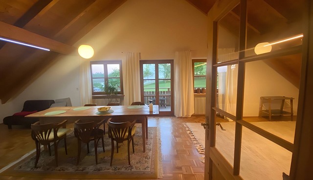 Apartment "Panorama View in the Lake Constance Area" with Balcony and Wi-Fi