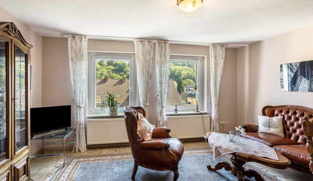 Apartment 'Schlossbergblick' with Shared Terrace, Shared Garden and Wi-Fi