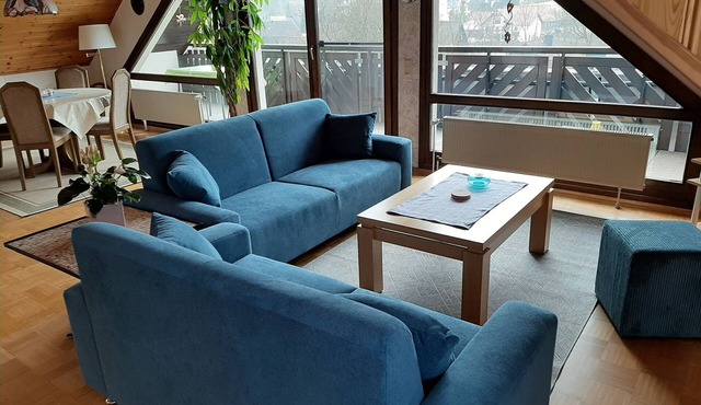 Apartment with balcony, 90sqm, 2 bedrooms, max. 5 persons (4 adults)