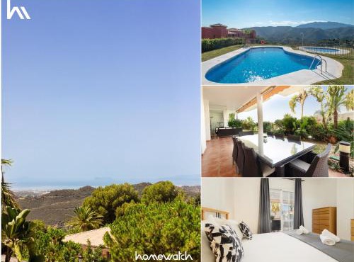 Apartment with private terrace and panoramic views, Balcones del Lago, Istán