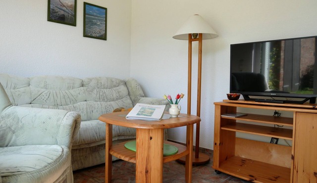Apartment with terrace - Schwalbenhof Görke, quiet location, balcony or terrace