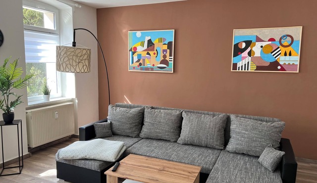Apartments Badallee 4, Bad Schandau, apartment no. 6, 70 m2, 1 bedroom, balcony