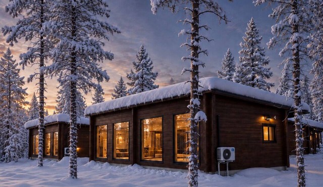 Arctic Forest Lodge with Private Sauna