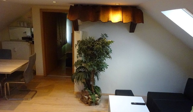 Attic apartment for up to 3 people