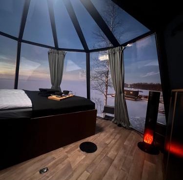 Aurorahut2 at Sauna Retreat
