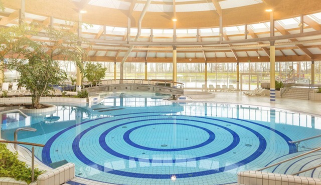 Balcony, free use of the AHOI adventure pool and sauna - Appartemenmt Nordwind