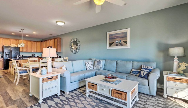 Balcony w/Inlet View: Dtwn Ocean City Condo