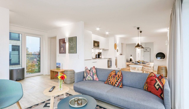 Beach front apartment