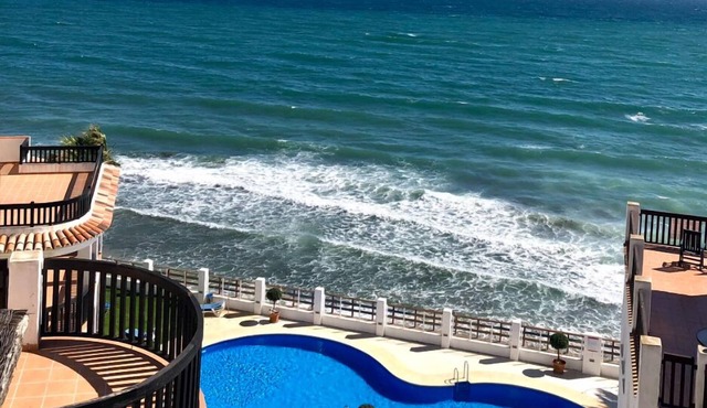Beachfront Penthouse Large Terrace Breathtaking Sea Views near Marbella