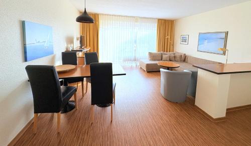 Boddenhof Apartment 48 - Terrasse für Hundefreunde