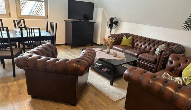 Brauberger's vacation apartment - 3rd floor: Holiday apartment (2 bedrooms, shower)