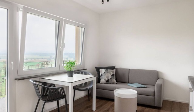 Bright 2-room apartment with balcony, 28 m² for 1 person