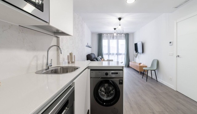 Bright apartment 20 min from Madrid