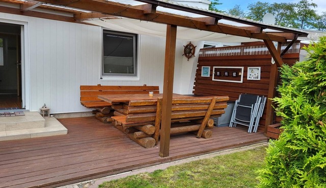 Bungalow nur wenige Schritte vom Meer entfernt