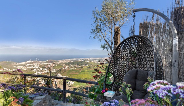 Casa Finca Mirador Bandama Sur – Rural Retreat with Private Jacuzzi and Views