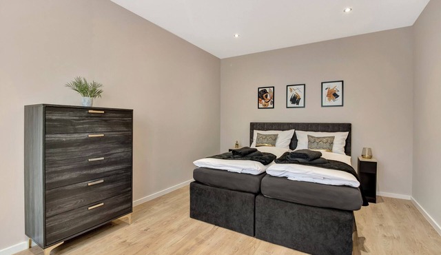 Central & top modern city apartment in Unna - top connection to Dortmund!