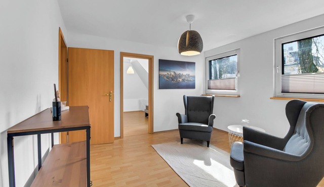 Central & top modern city apartment in Unna - top connection to Dortmund!