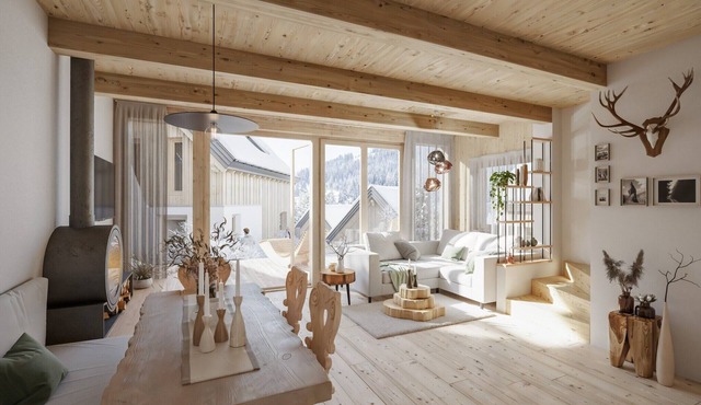 Chalet #8 für 2 Personen mit Sauna