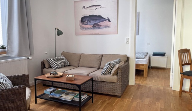 Charming old style apartment in the seafaring town of Elsfleth