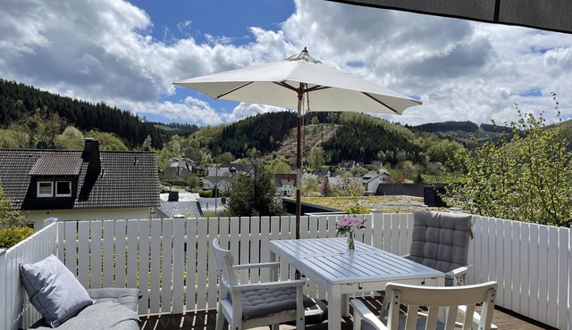 Charming vacation home on the edge of the forest in Dörnholthausen in the beautiful Rothaargebirge mountains