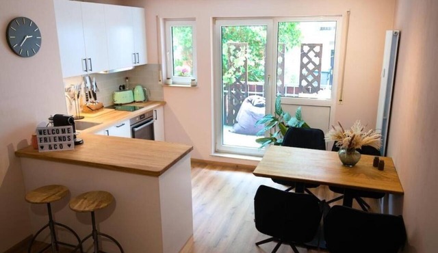 City retreat with terrace
