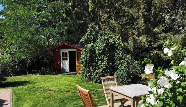 Comfortable house with a garden in the countryside in front of Usedom and the Baltic Sea beach, barrier-free
