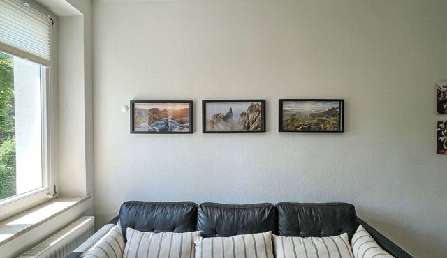 Cosy apartment for 4 guests with WIFI, TV and balcony