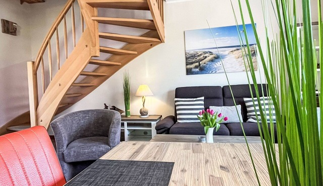 Cosy apartment in villa for 8 people with WIFI, TV, terrace and pets allowed