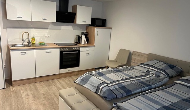 Cozy apartment with bathroom