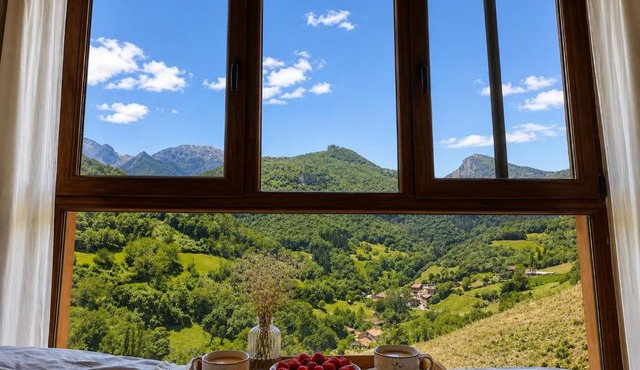 Dúplex con vistas a Picos de Europa y Proyector de Cine 120 pulgadas
