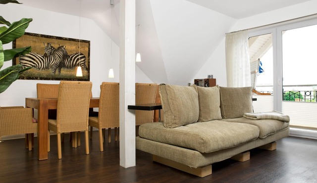 Designer apartment Sommerloft, over 2 floors, welcomes you warmly!
