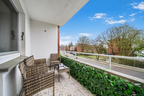 Design-Wohnung I Balkon I zentral I Küche