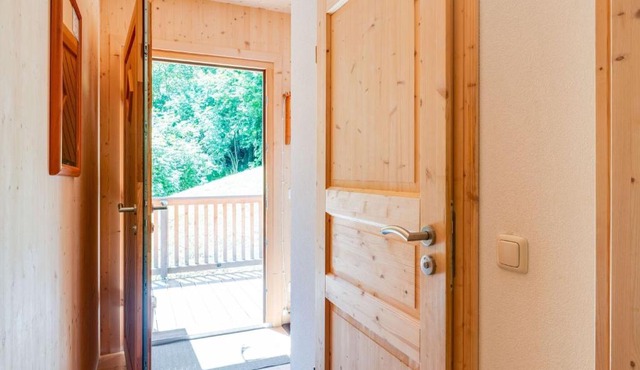 Detached wooden chalet in Stadl an der Mur Styria facing south with sauna