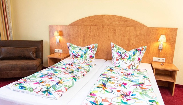 Doppelzimmer Twin mit Dusche und WC