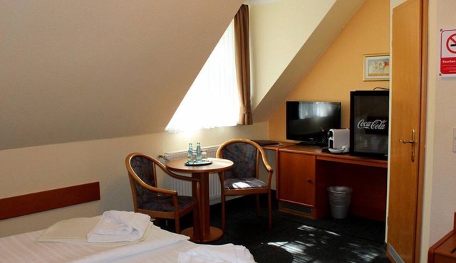 Double room with pitched roof - Sächsisches Haus - Hotel & Restaurant