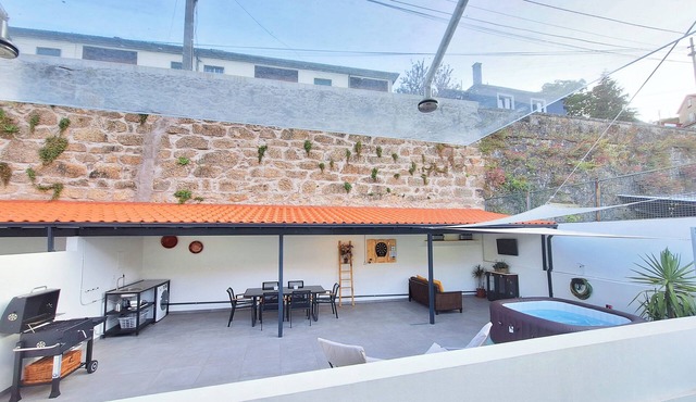Duplex com Jacuzzi, Terraço, & Bbq. Vista Serra