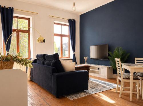 Familienfreundliches Zentrales Altbau-Apartment mit kostenlosen Parkmöglichkeiten
