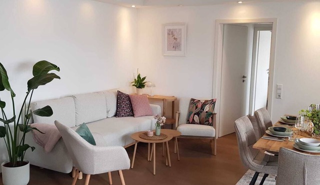 Family-friendly and modern apartment in Heitersheim with balkony