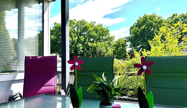 Family-friendly vacation apartment close to the city and the river Hase.