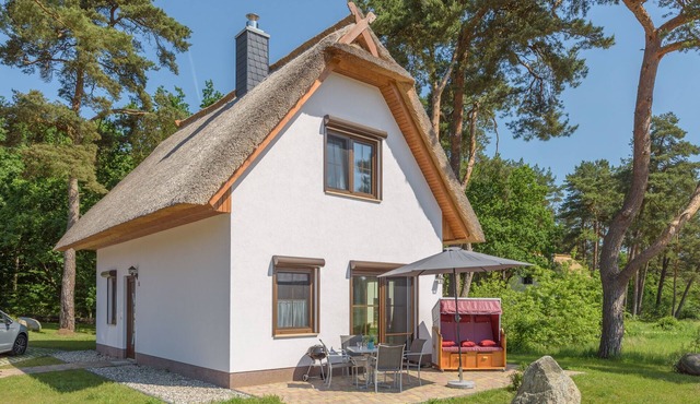 Fantastic thatched-roof vacation home on the Szczecin Lagoon - relaxation at any time of year