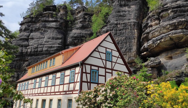 Felsenkeller Bielatal "Berthablick"