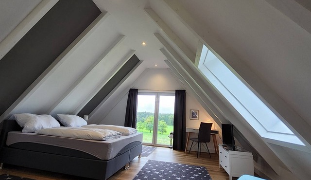 Ferienhaus "fernblick" - Verweilen im Grünen mit Ruhe & Weitblick!
